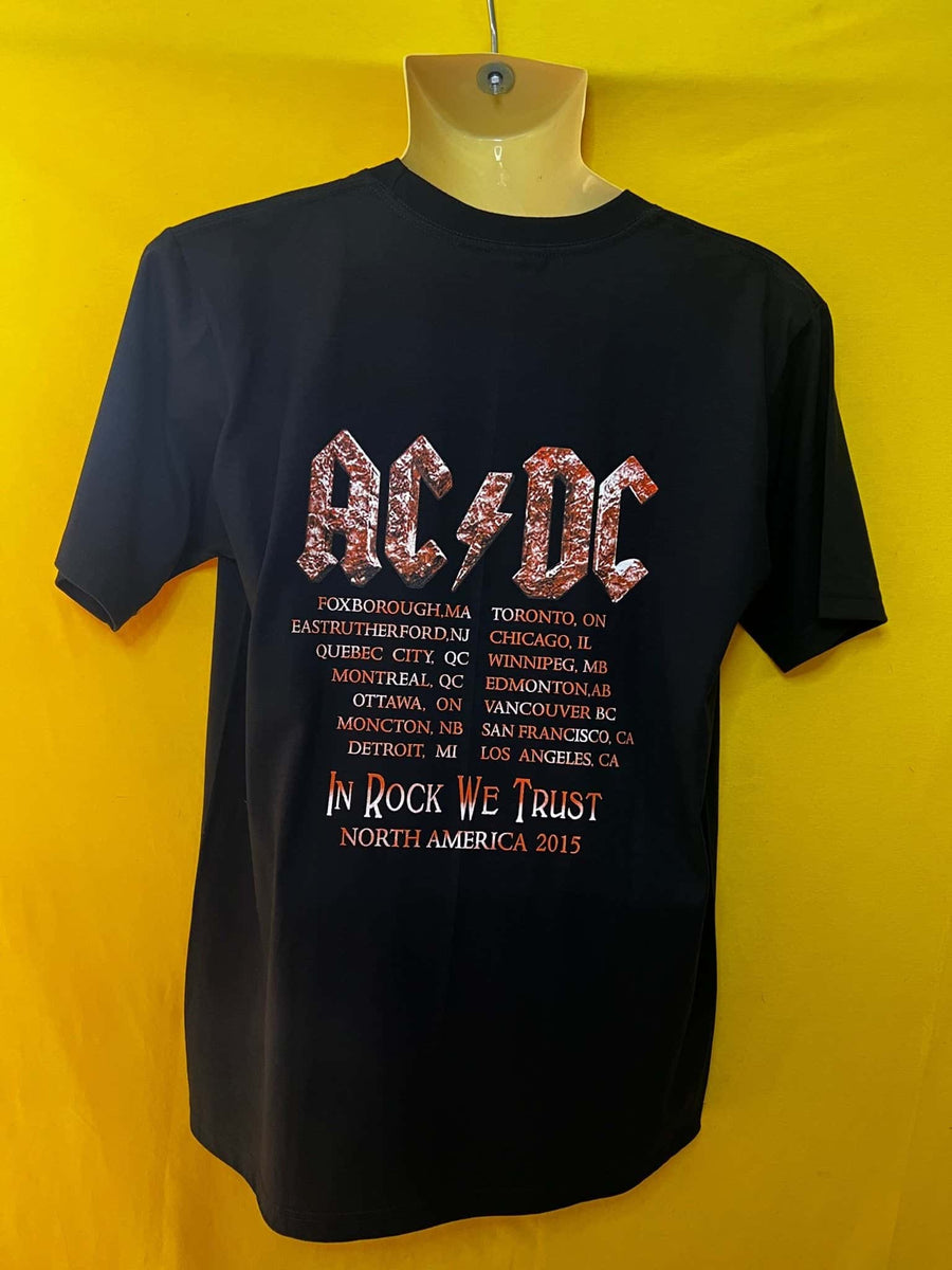 ACDC Double Sided Black T-shirt|Kwaito Koeksister|South Africa