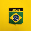 Brazil Flag Iron on Patch - Kwaitokoeksister South Africa