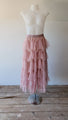 Dirty Pink Layered Tulle Skirt