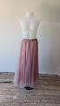 Dirty Pink Tulle Midi Skirt