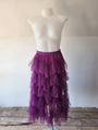 Fluffy Purple Tulle Skirt
