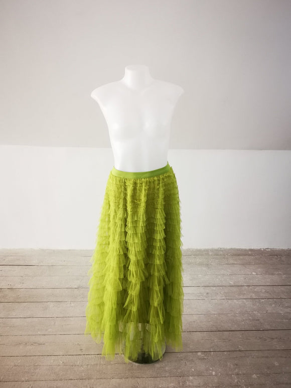 Green Tulle Skirt - Kwaitokoeksister South Africa