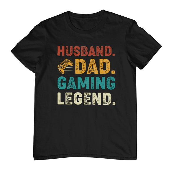 Husband Dad Gamer T-Shirt - Kwaitokoeksister South Africa