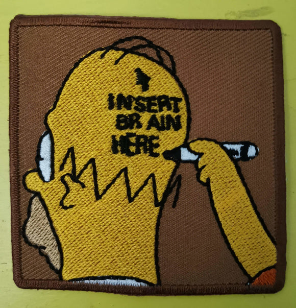 Insert Embroidered Iron on Patch - Kwaitokoeksister South Africa