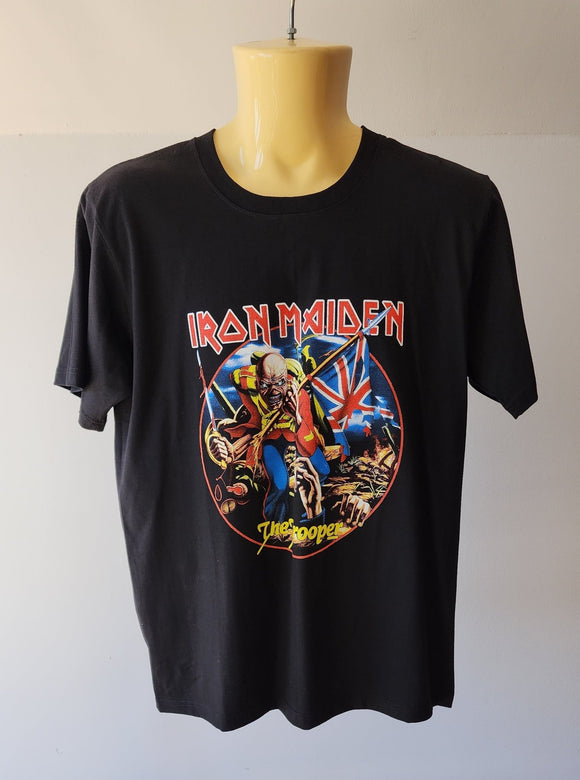 Iron Maiden Double Sided Black T-shirt - Kwaitokoeksister South Africa