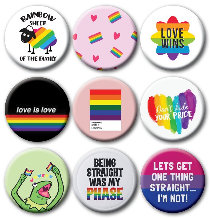 Lgbtq Pins Collection 