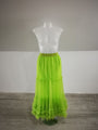 Neon Green Ballroom Tulle Skirt