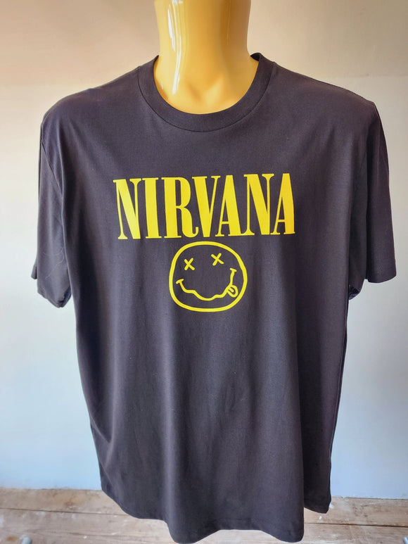 Nirvana 2 Black T-shirt - Kwaitokoeksister South Africa