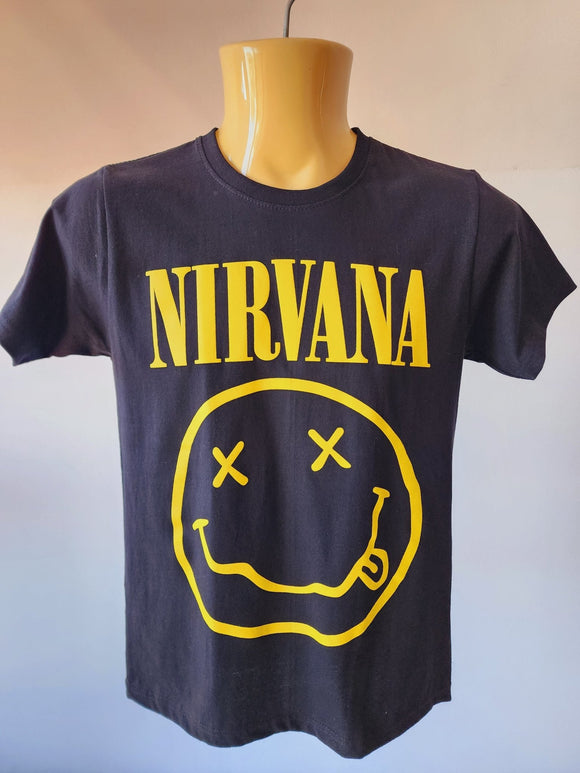 Nirvana Double sided T-shirt Black - Kwaitokoeksister South Africa