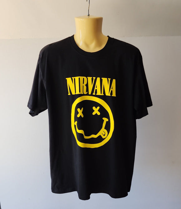 Nirvana Nirvana Double Sided Black T-shirt - Kwaitokoeksister South Africa