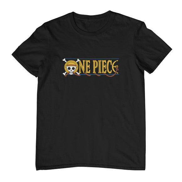 One Piece Logo Black T-Shirt - Kwaitokoeksister South Africa
