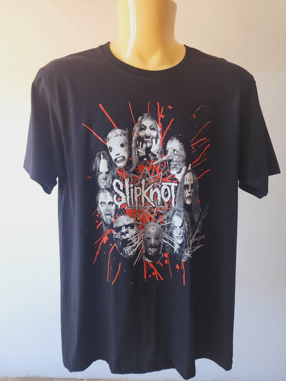 Slipknot Double sided T-shirt Black - Kwaitokoeksister South Africa