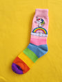 Unicorn Pink Socks