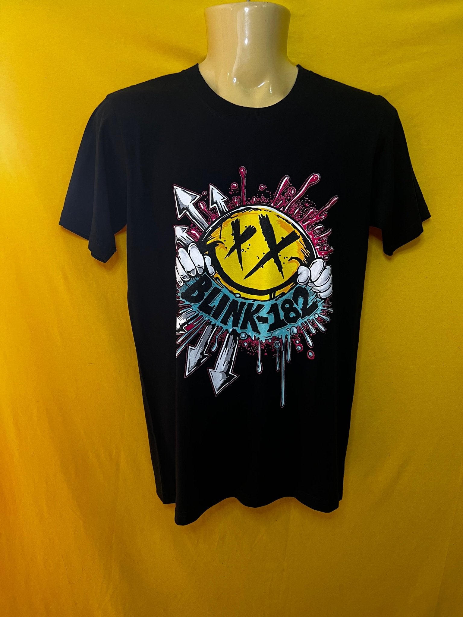 Blink 182 Double Sided Black T-shirt|Kwaito Koeksister|South Africa