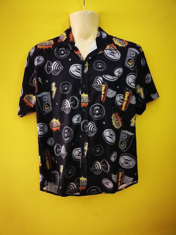 Boom & Dumbell Collar Shirt - Kwaitokoeksister South Africa