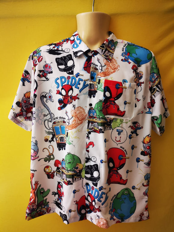 Deadpool Collar shirt - Kwaitokoeksister South Africa