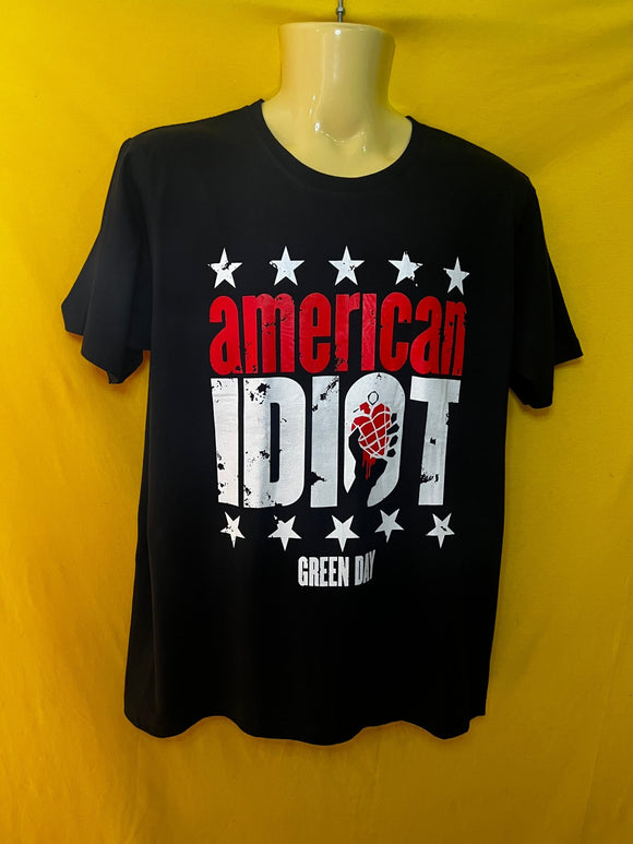 Green day Double sided T - shirt Black - Kwaitokoeksister South Africa