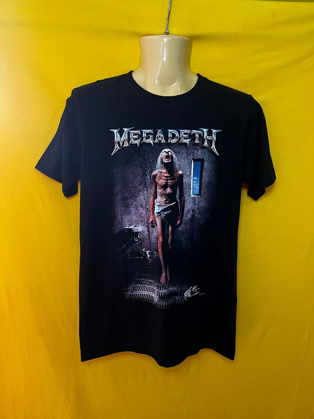 Megadeth Double sided T-shirt Black|Kwaito Koeksister|South Africa