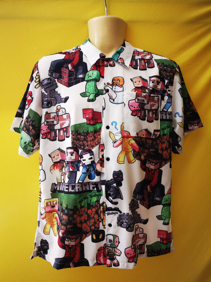 Minecraft Collar shirt
