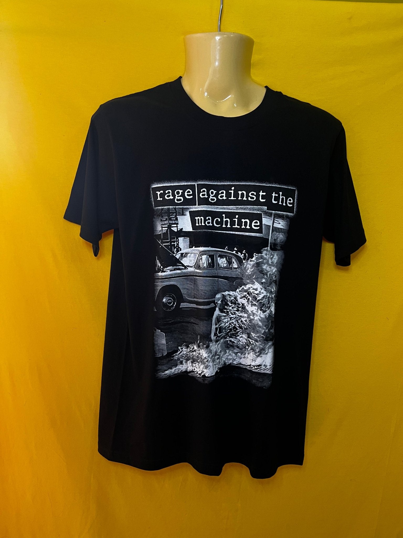 Rage Against Double Sided Black T-shirt|Kwaito Koeksister|South Africa