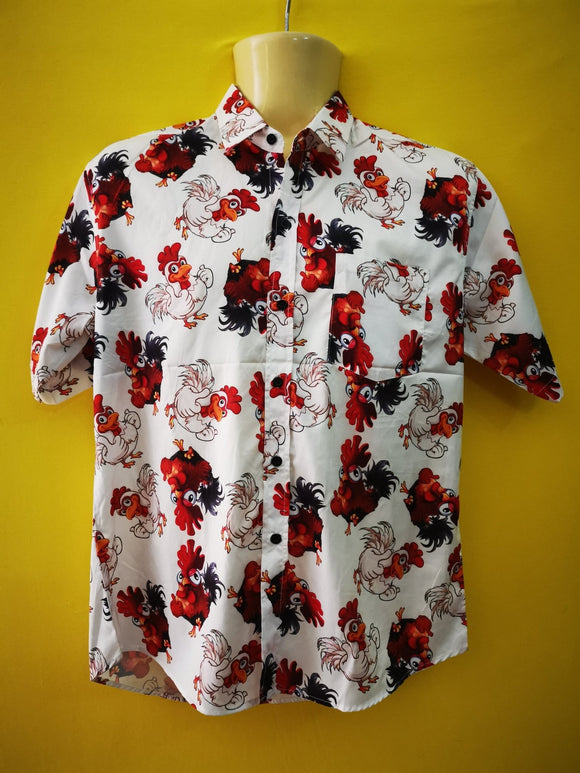 Rooster Collar Shirt - Kwaitokoeksister South Africa