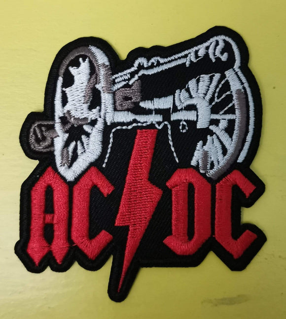 ACDC 1 Embroidered Iron on Patch - Kwaitokoeksister South Africa