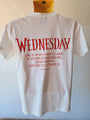 Adams Family Double side White T-shirt