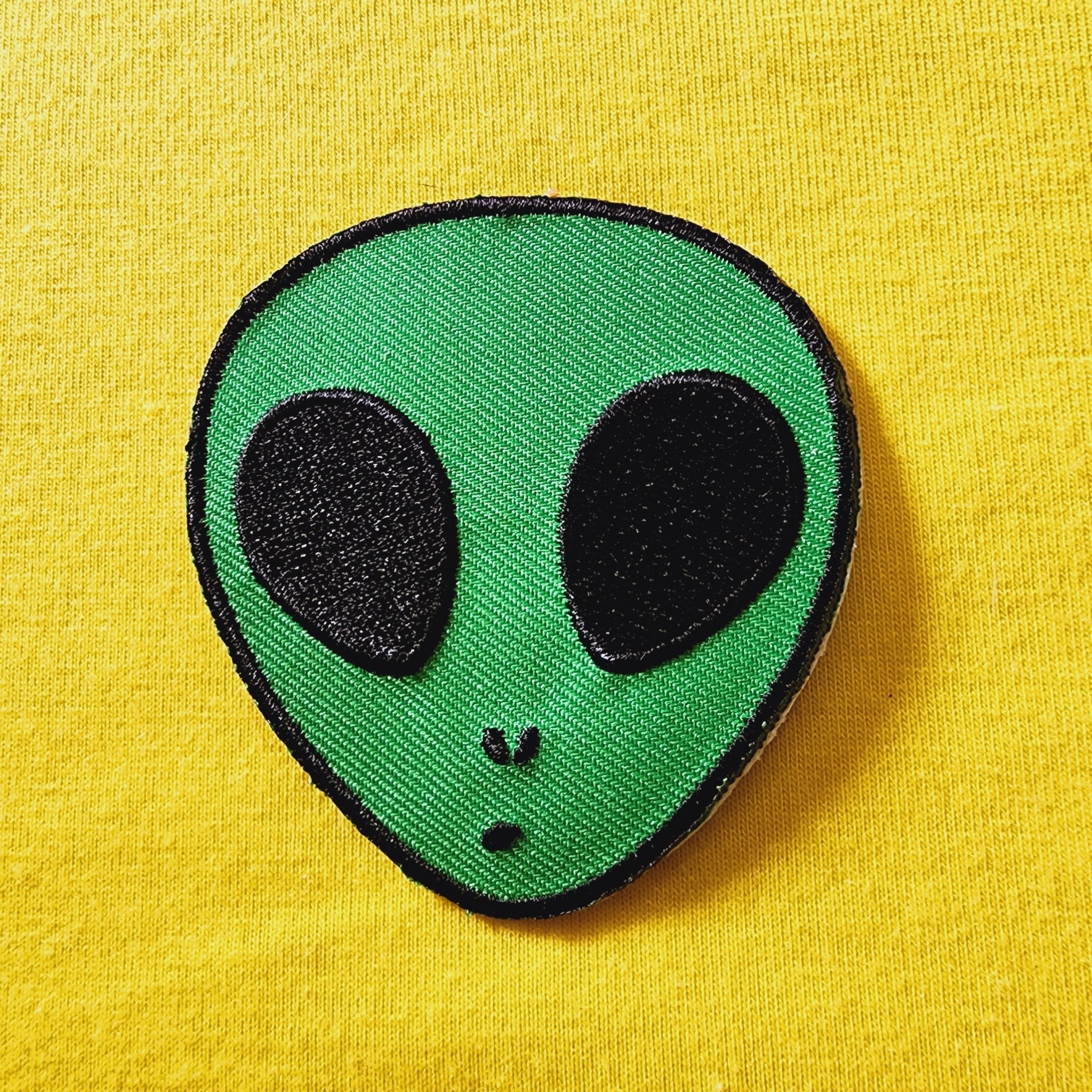 Alien Iron on Patch