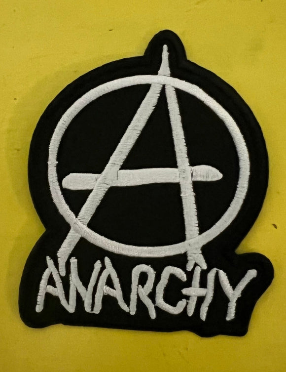 Anarchy Iron on Patch - Kwaitokoeksister South Africa