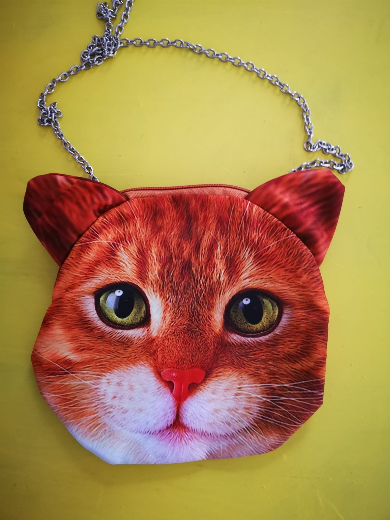 Animal cat chain small bag
