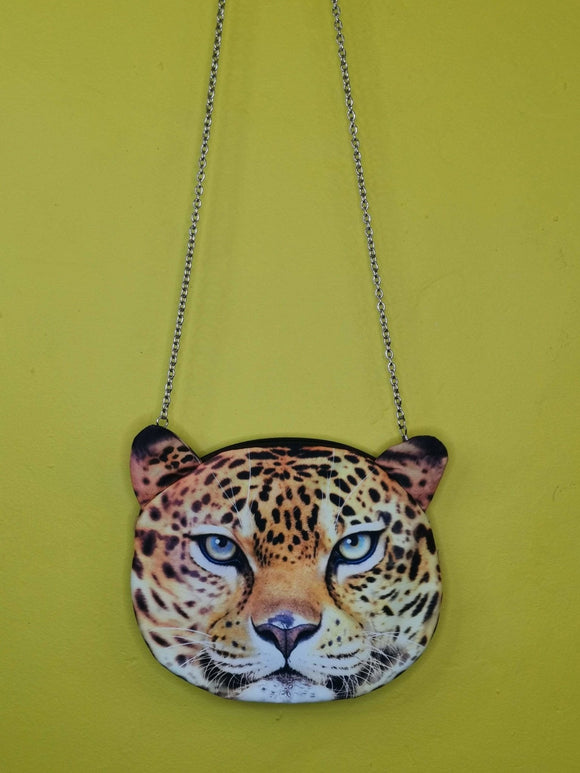 Animal Leopard chain small bag - Kwaitokoeksister South Africa