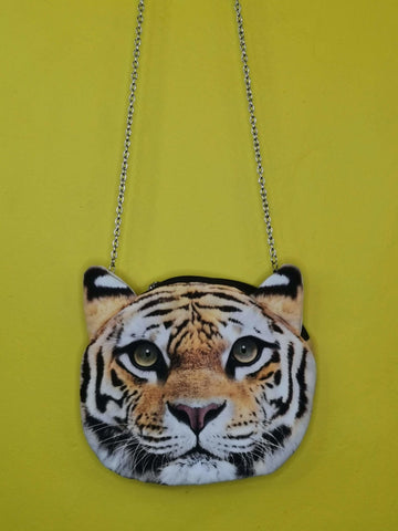 Animal Tiger chain small bag