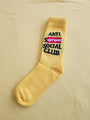 Anti Social Yellow Socks
