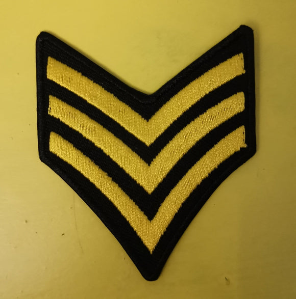 Army stripes 1 Embroidered Iron on Patch - Kwaitokoeksister South Africa