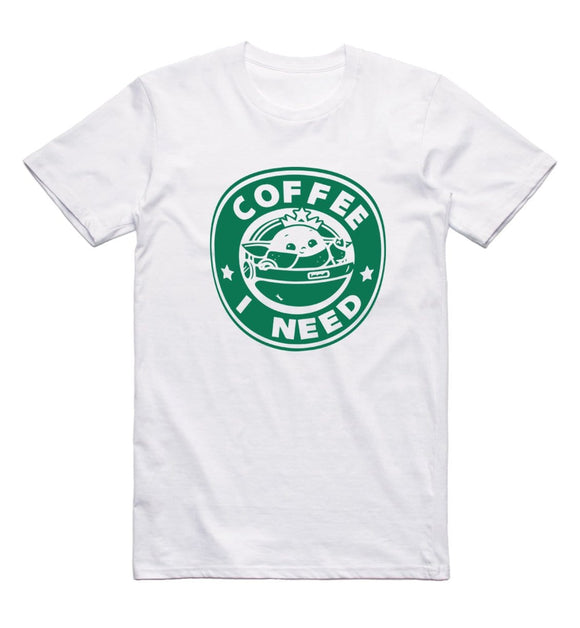 Baby Yoda Coffee T-Shirt - Kwaitokoeksister South Africa