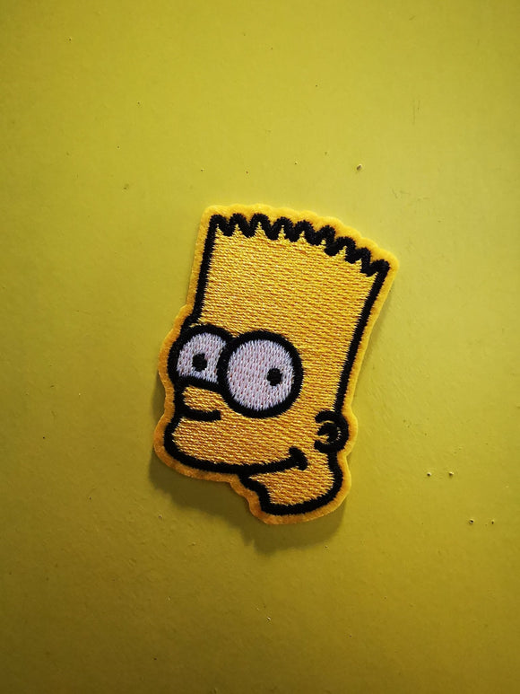 Bart Simpson 2 Embroidered Iron on Patch - Kwaitokoeksister South Africa
