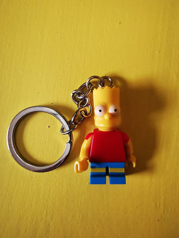 Bart Simpson Keychain
