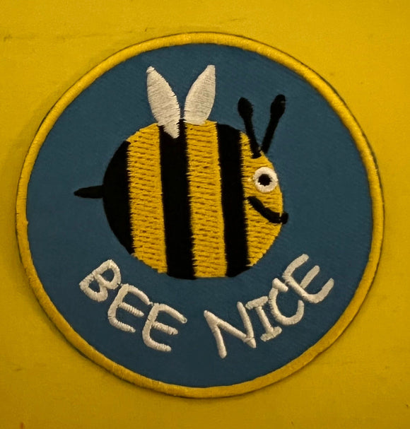 Bee Nice Iron on Patch - Kwaitokoeksister South Africa