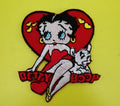 Betty Boob Embroidered Iron on Patch