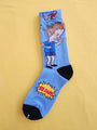 Bevis Blue Socks