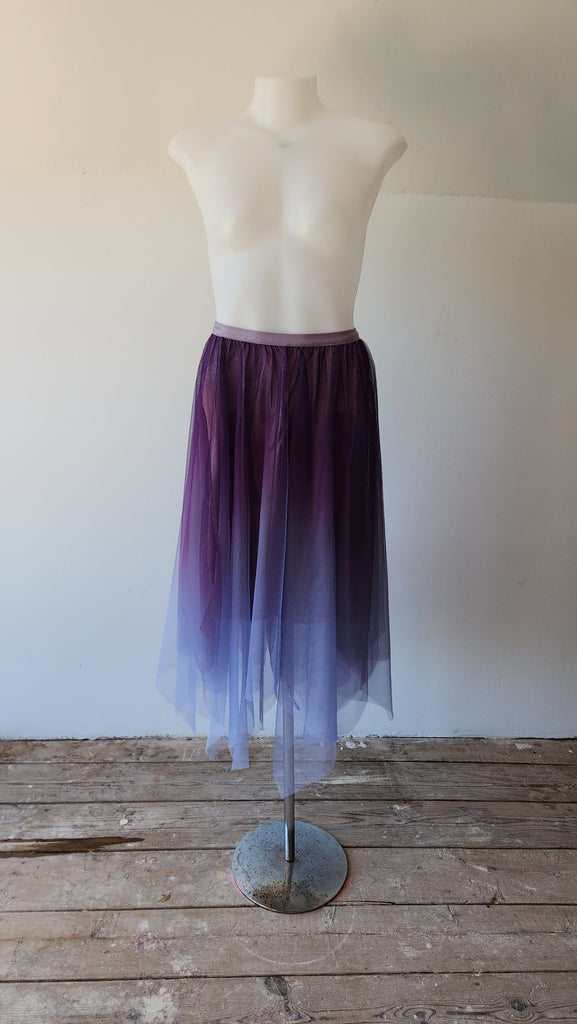 Blue Ombre Tulle midi Skirt - Kwaitokoeksister South Africa