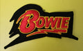 Bowie Black Embroidered Iron on Patch