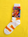 Bowie White Socks