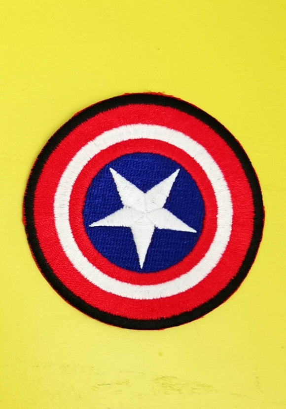 Captain America Embroidered Iron on Patch - Kwaitokoeksister South Africa