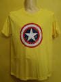 Captain America T-shirt Yellow
