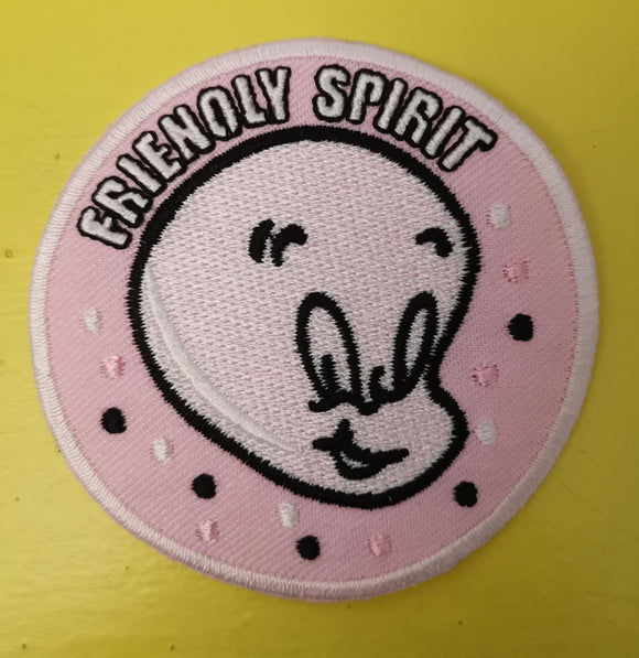 Casper Embroidered Iron on Patch - Kwaitokoeksister South Africa