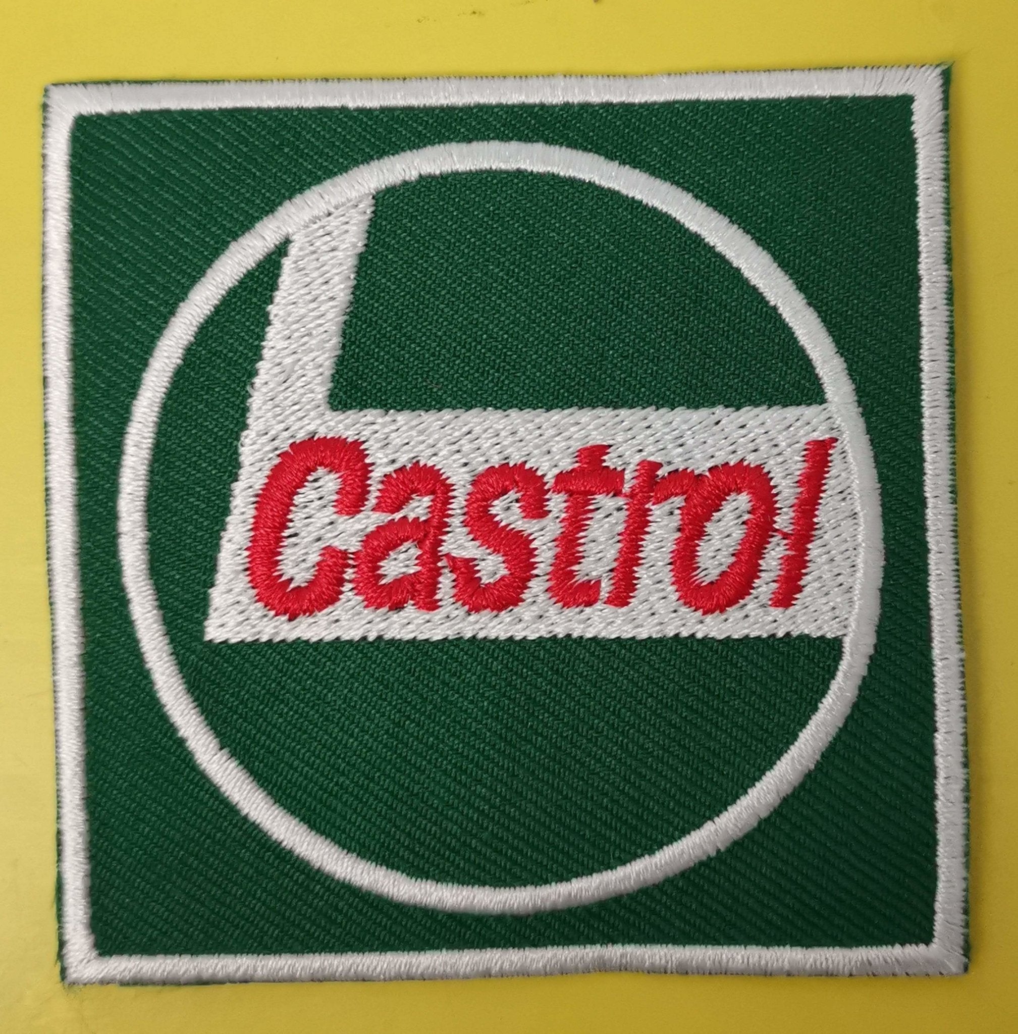 Castrol Embroidered Iron on Patch