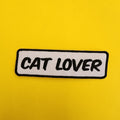 Cat Lover Iron on Patch