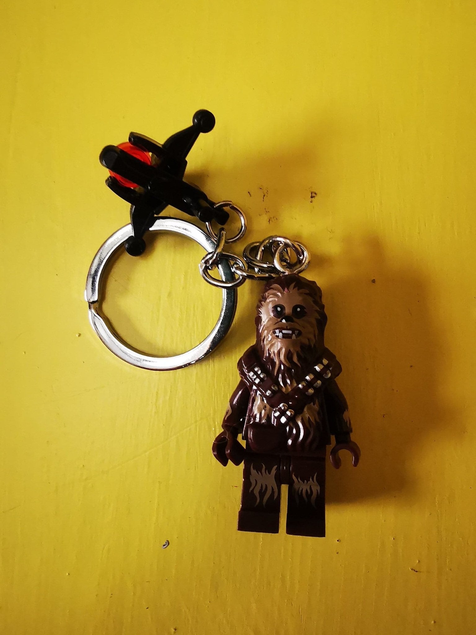 Chewbacca on sale lego keychain