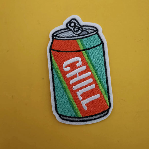 Chill Iron on Patch - Kwaitokoeksister South Africa